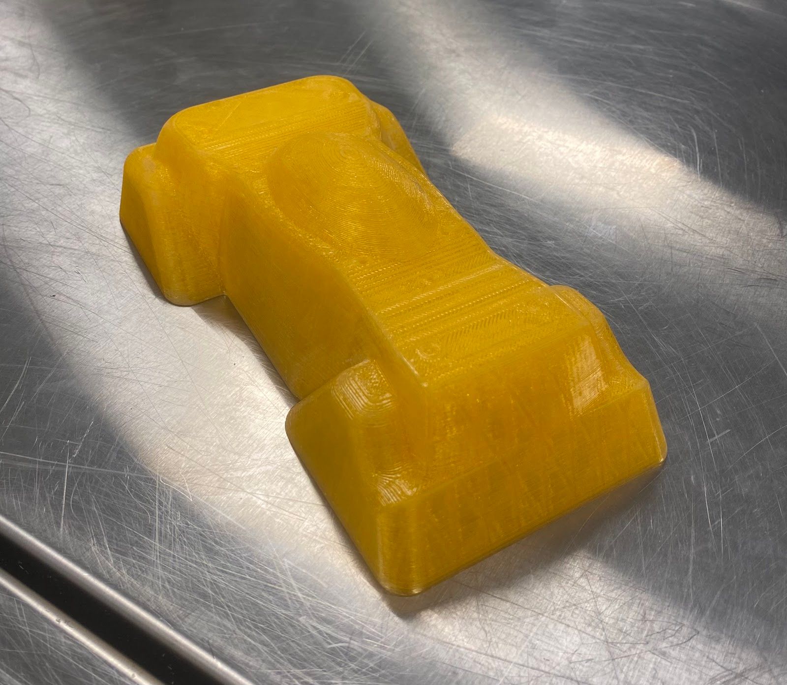 Final shell design printed mould